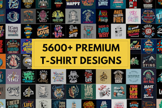 design high quality t shirt designs for print on demand