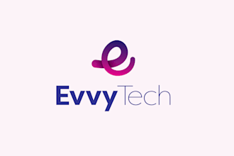 design futuristic tech, cybersecurity and crypto logo