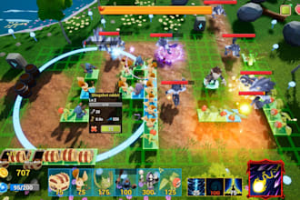 develop html5 unity video game,2d game level design, 2d website multiplayer game