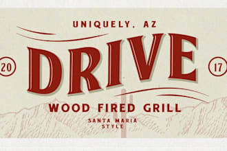 design a classic hipster, retro vintage logo