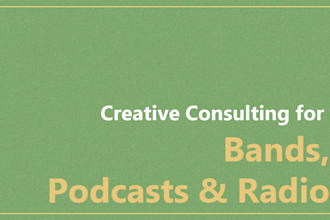 provide creative guidance for music projects and podcasts