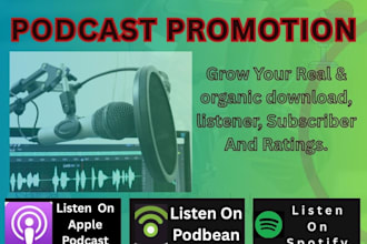 promote your podcast and grow downloads organically