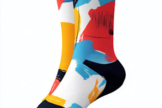 make a unique socks design