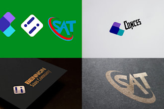 design a modern and professional saas logo for your brand