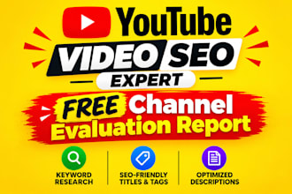 optimize youtube video titles, tags and descriptions for SEO