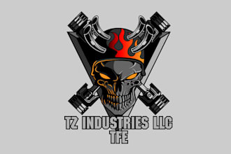 design high resolution dirt track race team logo