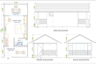 do architectural, interior and scan to 2d bim work