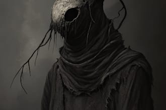 make a scary character horror style perfect for you