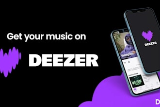 grow your deezer music and increase your followers and streamers