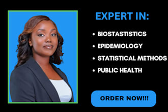 write on biostatistics, epidemiology, statistical methods and public health