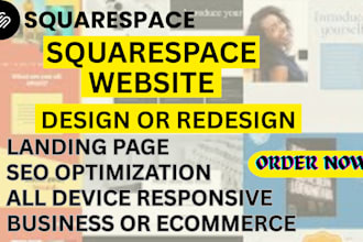 build squarespace website design website development squarespace redesign