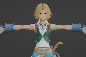 create custom 3d avatars for vrchat, vtubing or metaverse vr environment