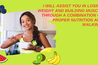 create meal plan for weight loss or muscle gain goals