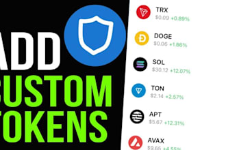 upload trust wallet logo update solana bnb eth token metadata verification