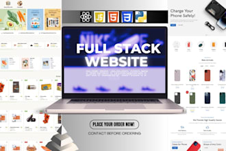 develop full stack website for your business
