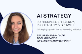 create ai strategy and help implement ai in your business