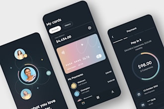 develop a custom fintech, neobank, payment or money transfer app