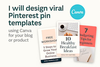 create viral pinterest pin designs for your blog or product