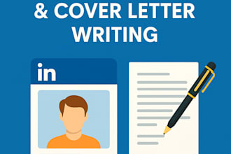 professional linkedin bio writer, cover letter and optimizer