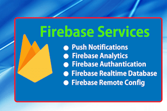 integrate firebase services in your android app