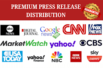 do press release writing press release distribution public relation PR SEO write