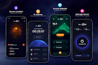 create a vpn app for all platforms with protocol switching support