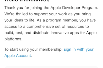have, creator of apple developer account for you