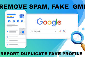 report and remove gmb, spam gmb account and duplicate google my business listing