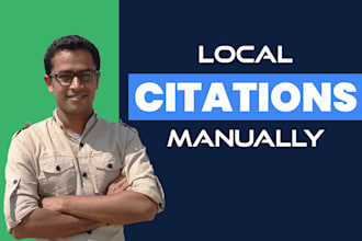 manually build local citations