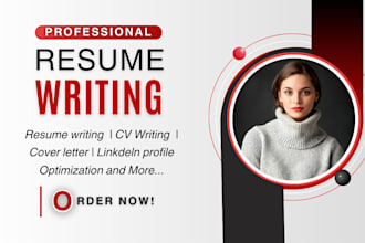 provide a professional federal resume writing and cover letter for your job
