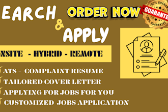search and apply to 100 jobs for you