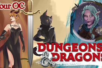 do your ocs for your dungeons and dragons campaign