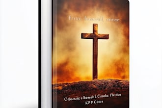design christian book cover, kindle cover, ebook cover design, amazon KDP cover