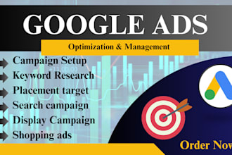 do google ads setup including ppc and shopping ads