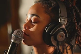 be your best female vocalist, metal, soul, latin, house slap, salsa, punk