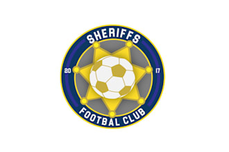 design inspirational sheriffs football club logo