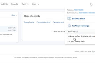create paypal business account, wise, stripe, skrill, high risk payment gateway