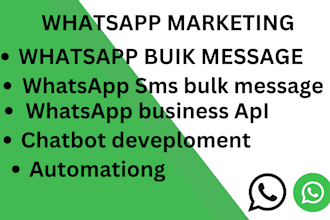 do whatsapp massaging marketing bulk sms whatsapp business promotion