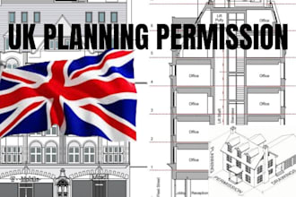 create UK planning permission drawings as your expert architect