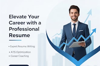 professional resume upgrade with modern design and keyword optimized