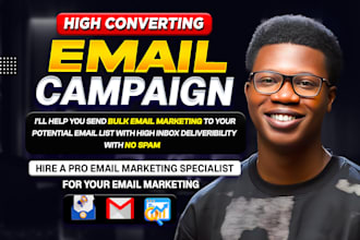 send targeted email campaigns with high inbox delivery for businesses