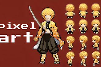 create pixel art, animated sprites, game assets, and rpg characters