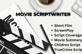 movie script screenwriting screenplay script editing tv series for film idea