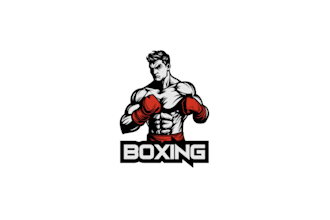 design a powerful and professional boxing logo for your brand