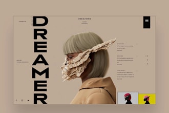 design future landing page in figma