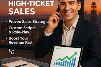 help you close high ticket sales
