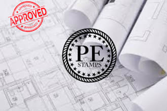 stamp draw review architectural plan engineering drawing city permit