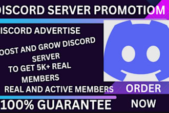 promote your gaming, nft, crypto, trading discord server, organic promotion