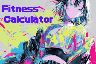 create custom lightweight fitness calculator web app