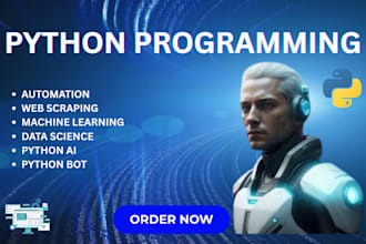 do python ai python bot python programming computer vision web scraping llm mlm